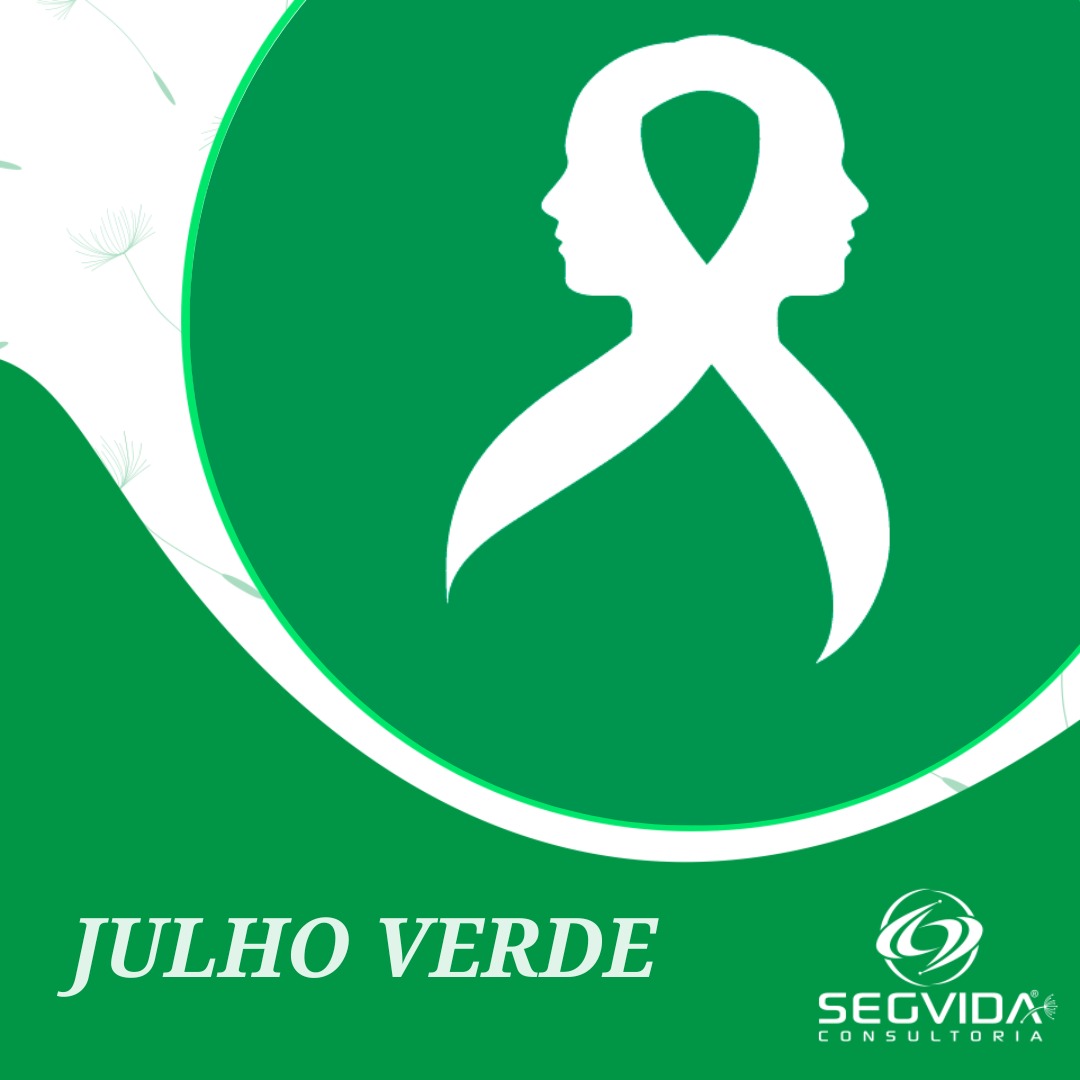 Julho Verde campanha de prevenção e conscientização do câncer de