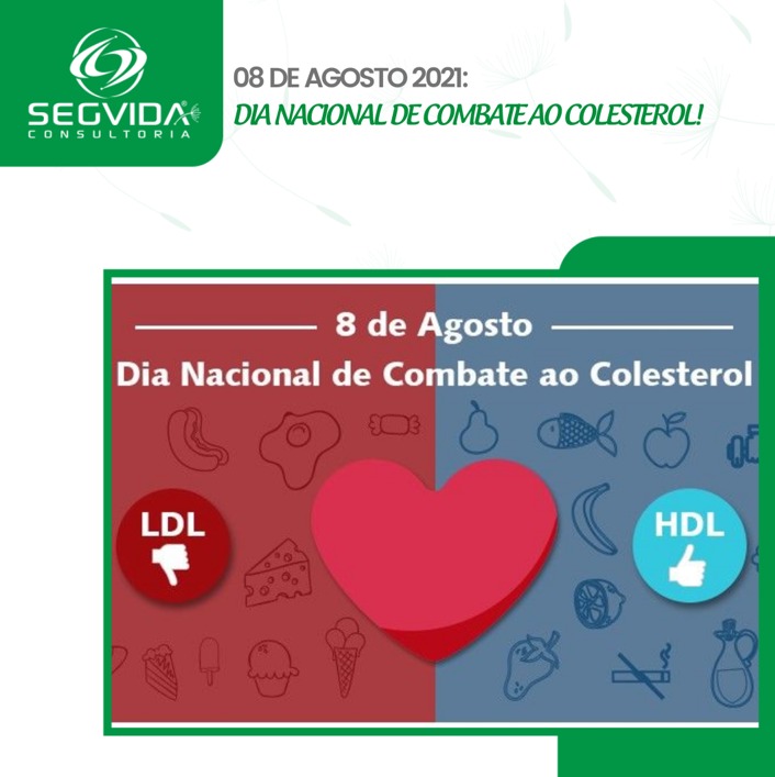 08 De Agosto 2021 Dia Nacional De Combate Ao Colesterol • Segvida 0580