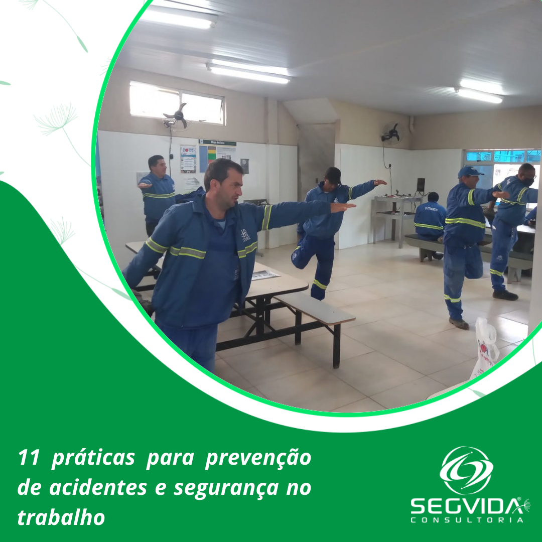 PRÁTICAS PARA PREVENÇÃO DE ACIDENTES E SEGURANÇA NO TRABALHO Segvida